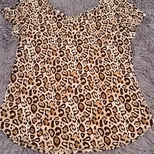 ✨️3 for $10✨️Leopard Print Top